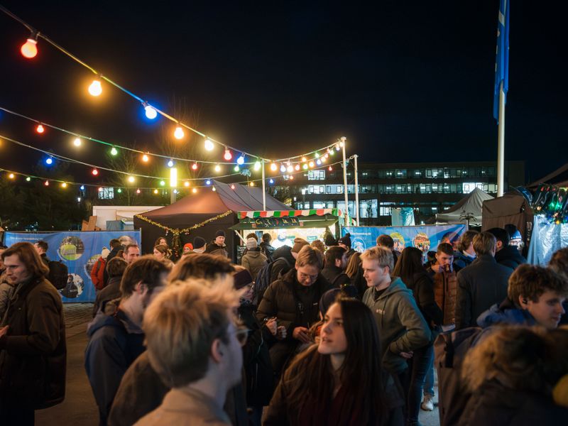 Glühnix with fairy lights